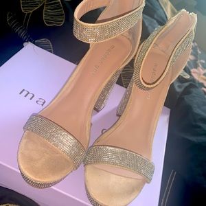 Madden girl chunky heels